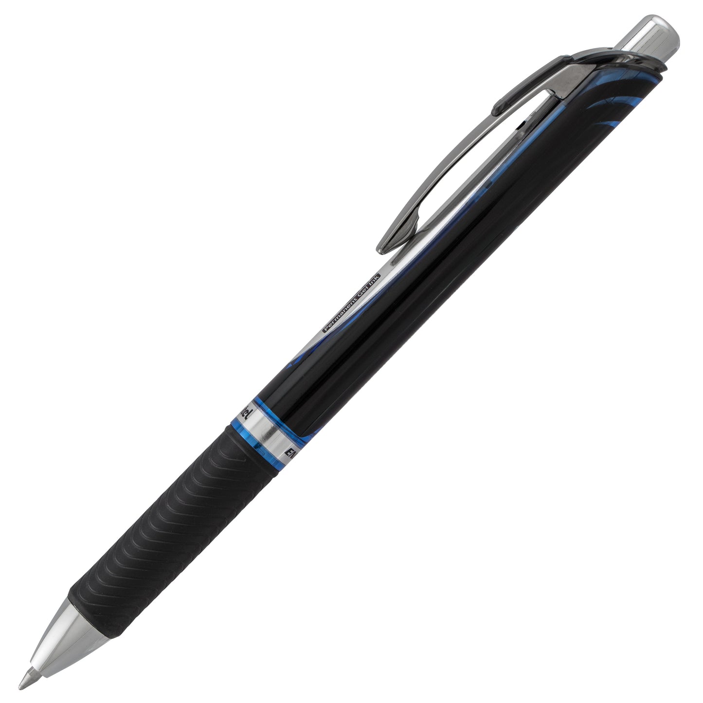 Pentel EnerGel PRO Permanent Gel Pen, (0.7mm) Medium Line, Blue Ink (BLP77-C)
