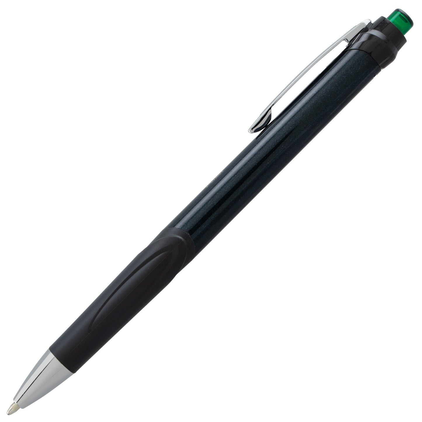 GlideWrite Signature Ballpoint Pen Black Barrel, (1.0mm) Medium line, Green Ink (BX930A-D)