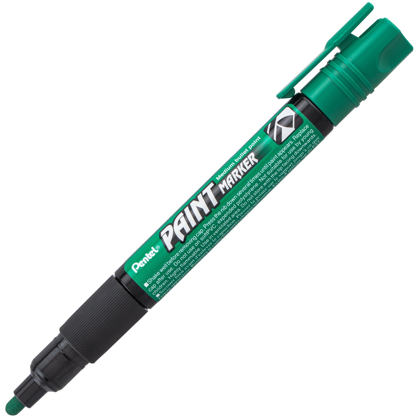 Paint Markers, Medium Bullet Point, Green Ink (MMP20-D)