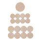 Scotch™ Felt Pads Value Pack SP842-NA-S, 36 Pack, Beige
