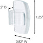 Command™ Clear Round Cord Clips, 17017CLRES, 4 Clips, 5 Strips