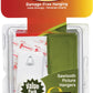 Command™ Sawtooth Picture Hangers Value Pack 17042-ES, 3 hangers, 6 strips