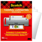 Scotch™ Thermal Pouches TP3854-150, 8.9 in x 11.4 in (228 mm x 291 mm)
