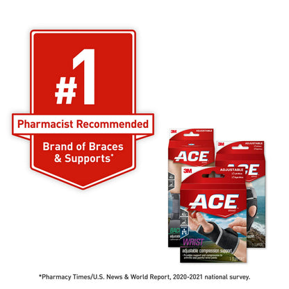 ACE™ Knee Support 207247-SIOC, One Size Adjustable