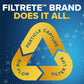 Filtrete™ Allergen Defense Air Filter, 1000 MPR, 9803-4, 20 in x 25 in x 1 in (50,8 cm x 63,5 cm x 2,5 cm)