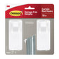 Command™ White Curtain Rod Hooks 17654-2ESF, 2 hooks, 4 strips