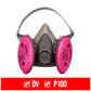 3M™ Performance Mold and Lead Paint Removal Respirator P100, 6297P1-DC, Size Medium, 1 each/pack, 4 packs/case