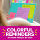 Post-it® Super Sticky Pop-up Notes R330-6SSAN, Playful Primaries, 3x3, 6pds/pk, 90 sht/pd, 100% PEFC, SGSCH-PEFC-COC-110078