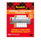 Scotch™ Thermal Pouches TP3854-200, 8.9 in x 11.4 in (228 mm x 291 mm)