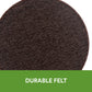 Scotch™ Felt Pads Value Pack SP846-NA-S, 36 Pack, Brown