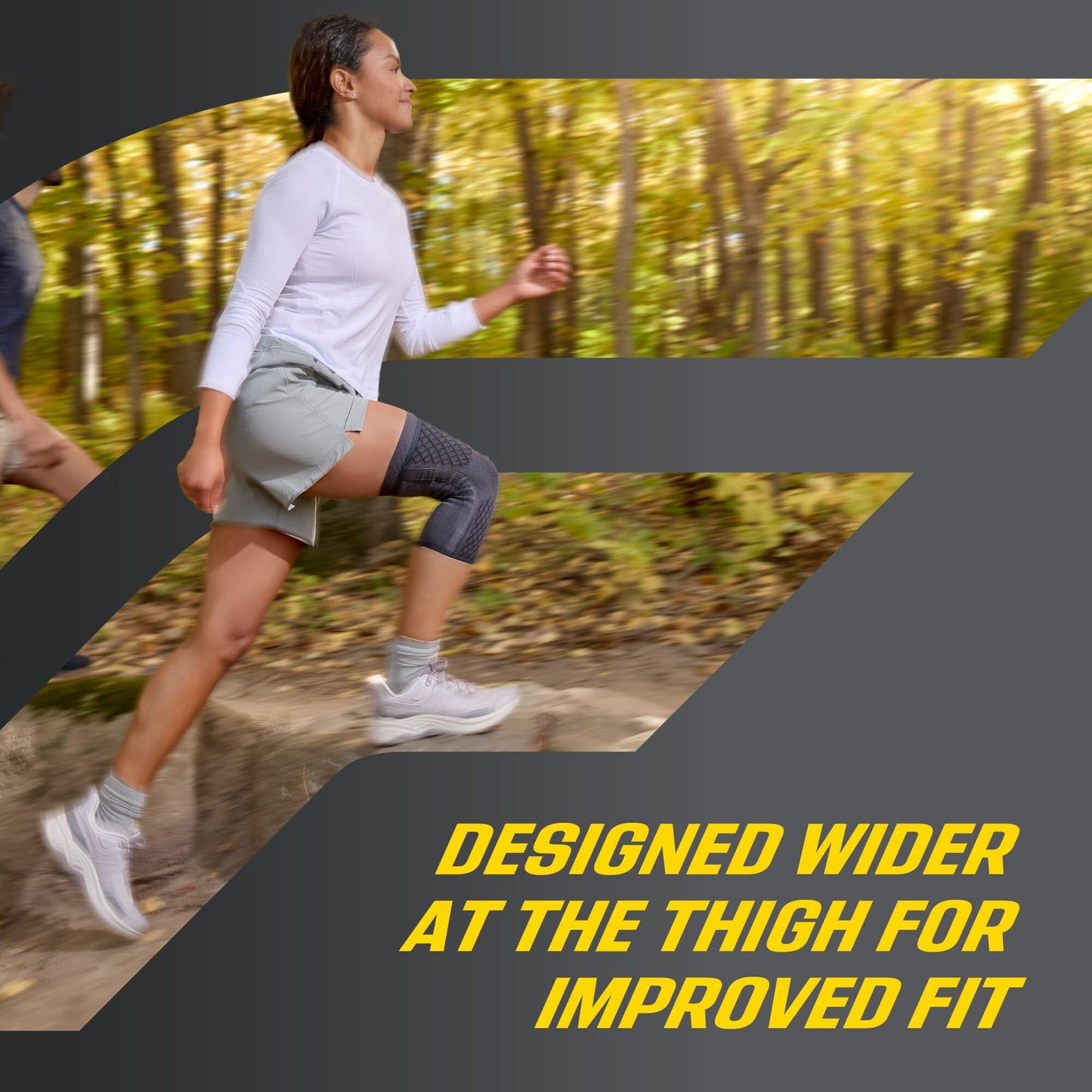FUTURO™ Premium Compression Knee Sleeve with Stabilizers 49002, Large