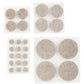 Scotch™ Felt Pads Value Pack SP842-NA-S, 36 Pack, Beige