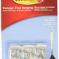Command™ Small Clear Wire Hooks with Clear Strips 17067CLR-ES, 3 Small Wire Hooks, 4 Clear Strips