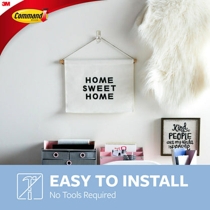 Command™ Clear Large Crystal Hook 17096CLR-ES