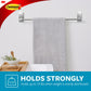 Command™ Bath Satin Nickel Towel Bar BATH51-SN-ESF