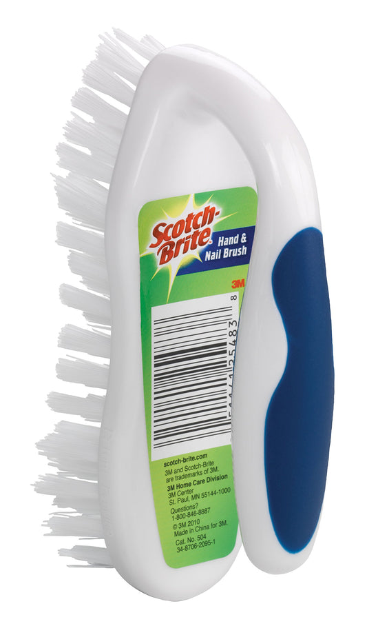 Scotch-Brite® Hand and Nail Brush, 504P-6, 6/1