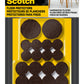 Scotch™ Felt Pads Value Pack SP846-NA-S, 36 Pack, Brown