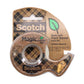 Scotch® Plant Based Tape 123, 0.75 in x 550 in (19 mm x 13.9 m)