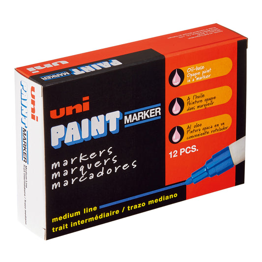 uni® Paint PX-20 Oil-Based Paint Markers, Medium Line (1.8-2.2mm), Gold