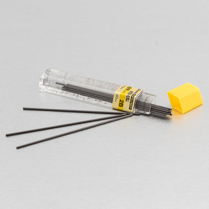 Super Hi-Polymer Lead Refill (0.9mm) Thick, 2B, 15 pcs/Tube (50-9-2B)