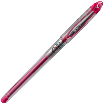 Pentel Arts Slicci (0.25mm) Extra Fine Gel Pen - Pink Ink (BG202-P1)