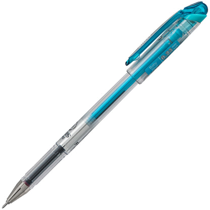 Pentel Arts Slicci (0.25mm) Extra Fine Gel Pen - Baby Blue Ink (BG202-S2)