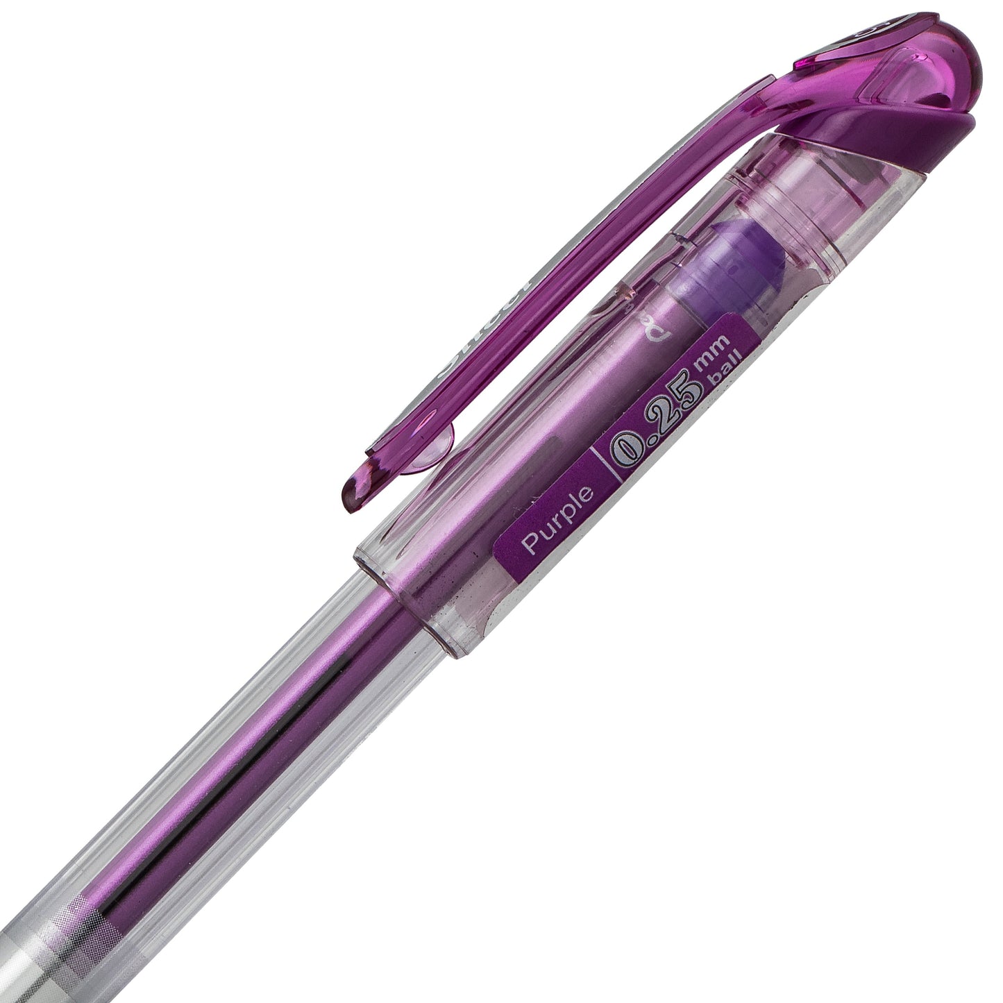 Pentel Arts Slicci (0.25mm) Extra Fine Gel Pen - Violet Ink (BG202-V)