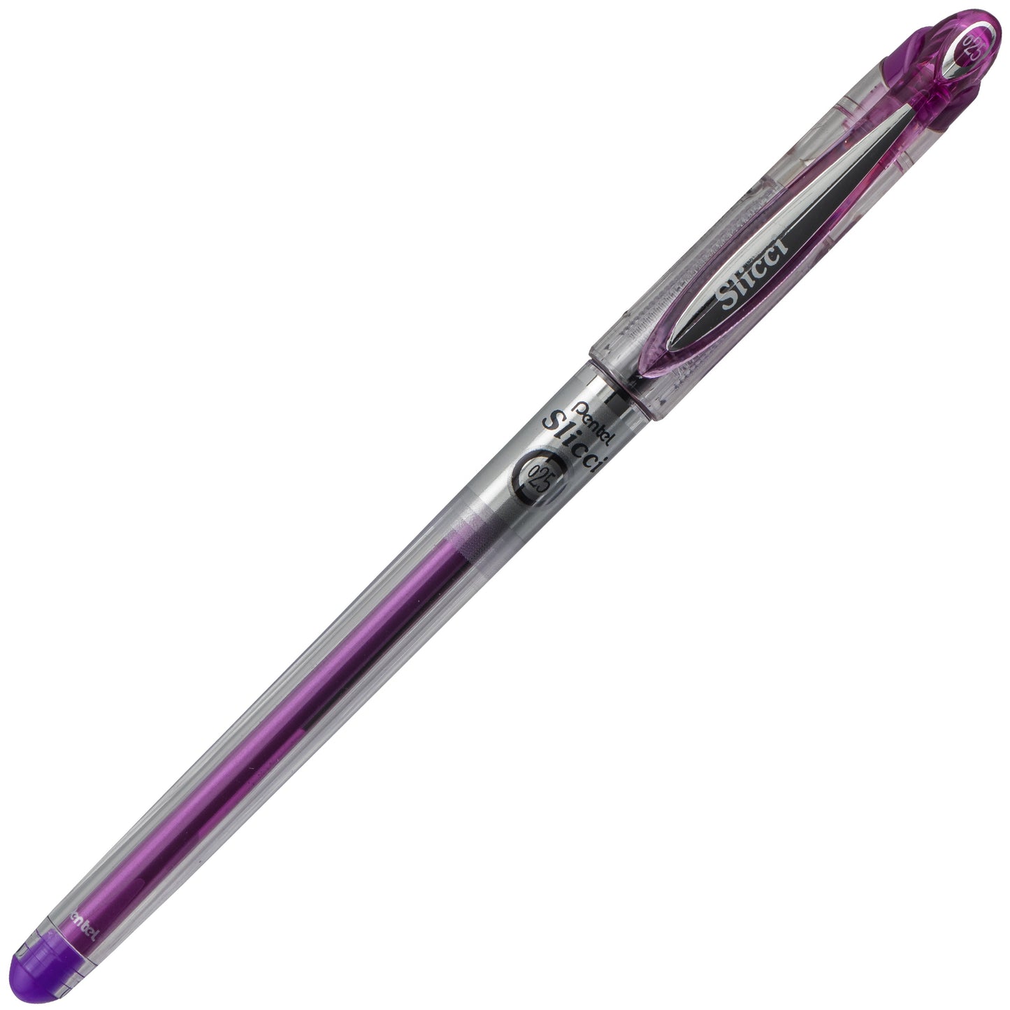 Pentel Arts Slicci (0.25mm) Extra Fine Gel Pen - Violet Ink (BG202-V)
