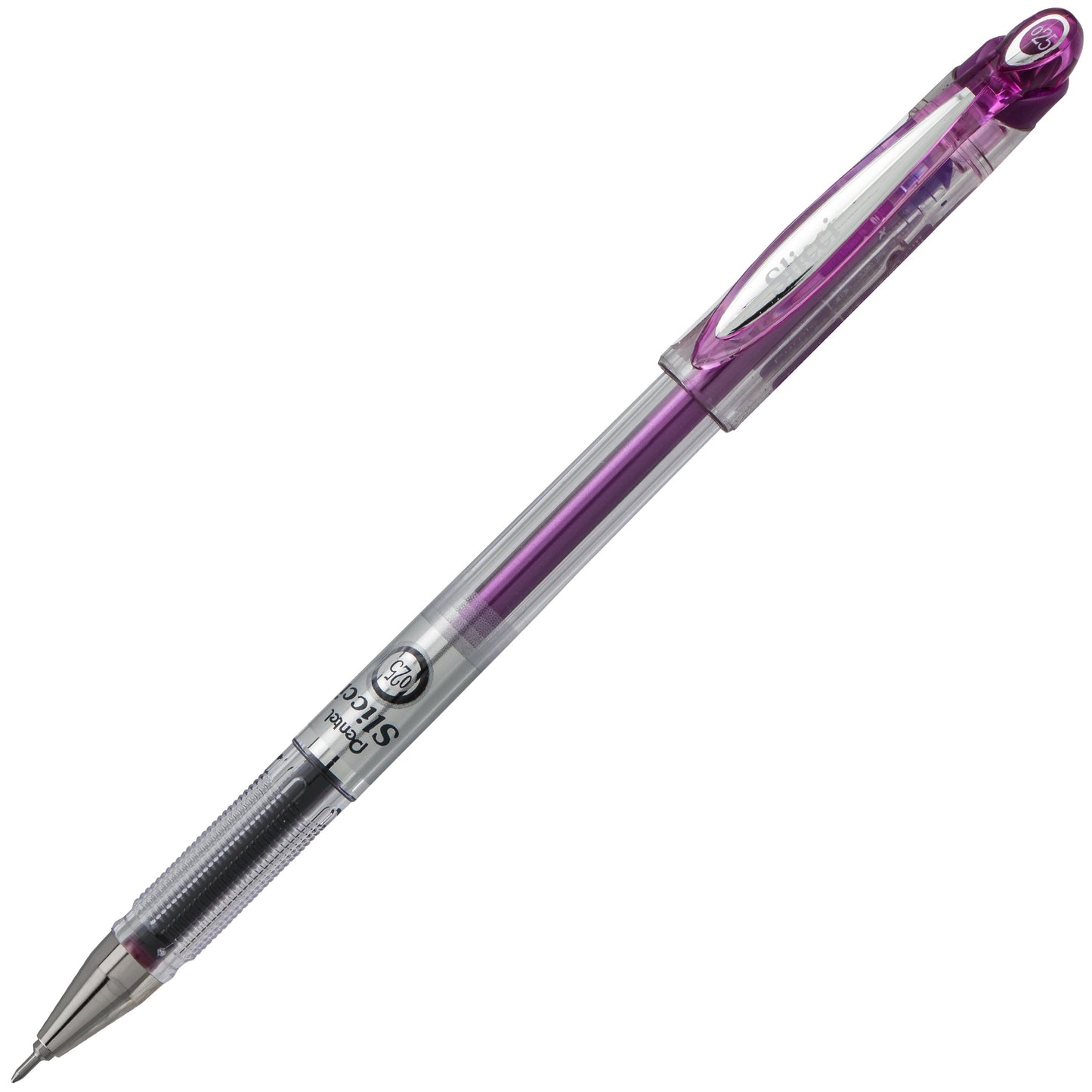 Pentel Arts Slicci (0.25mm) Extra Fine Gel Pen - Violet Ink (BG202-V)