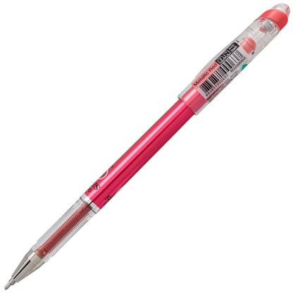 Pentel Arts Slicci METALLIC (0.8mm) Needle Tip Med Gel Pen Red Metallic Ink (BG208-MB)