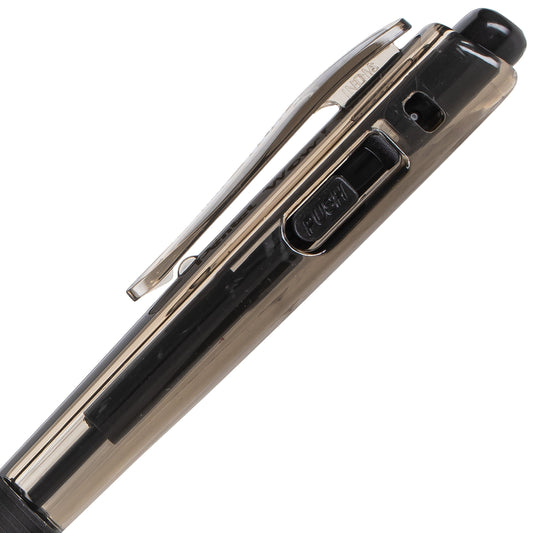 Pentel Wow! Retractable Ballpoint Pen, (1.0mm) Medium Line, NEW Ink, Black Ink (BK440-A), 24 Dozen