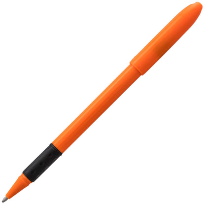 RSVP Ballpoint Pen, (1.0mm) Medium Line, Safety Color Orange Barrel, Black Ink (BK91HDF-A)