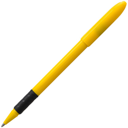 RSVP Ballpoint Pen, (1.0mm) Medium Line, Safety Color Yellow Barrel, Black Ink (BK91HDG-A)