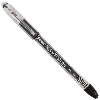 RSVP STYLUS Ballpoint Pen, (1.0mm) Medium Line, Black Ink (BK91L-A)