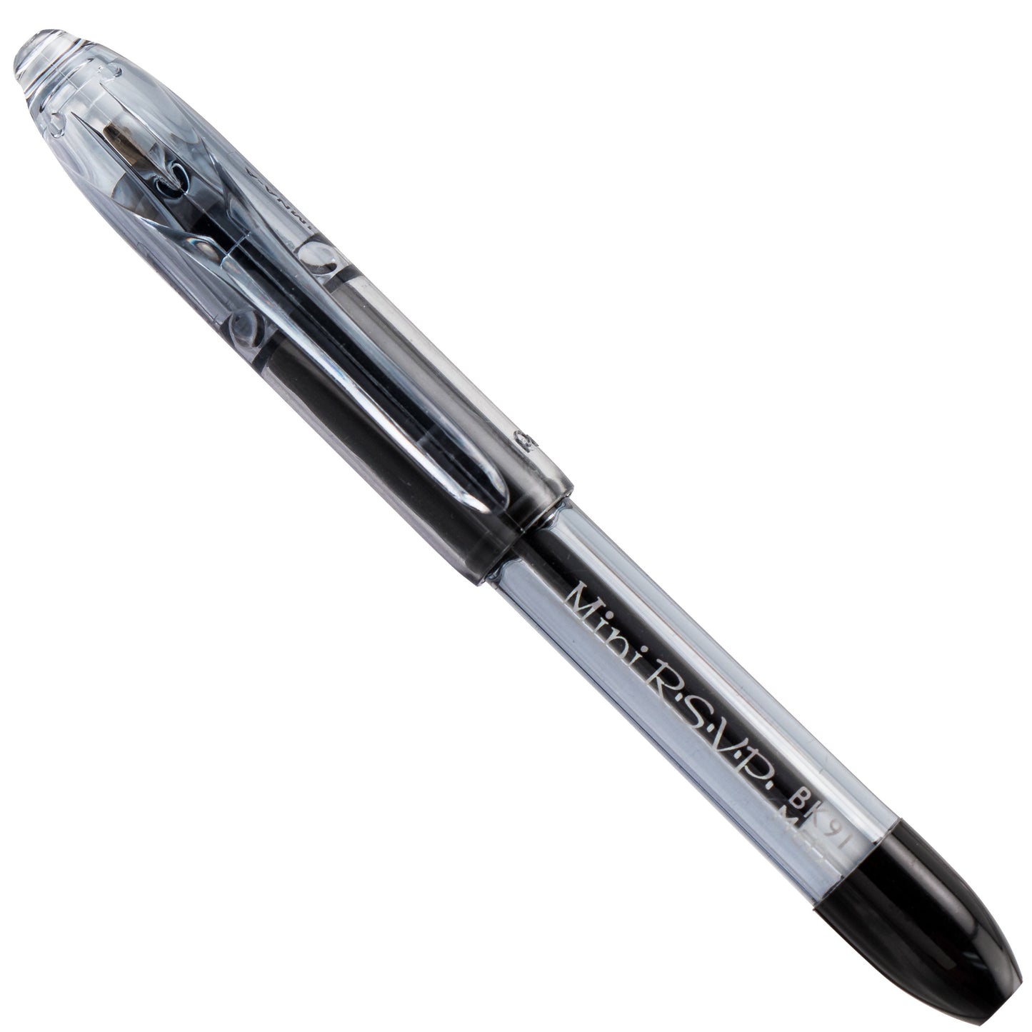 RSVP Mini Ballpoint Pen, (1.0mm) Medium Line, Black Ink (BK91MNA-A)
