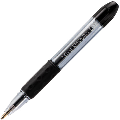 RSVP Mini Ballpoint Pen, (1.0mm) Medium Line, Black Ink (BK91MNA-A)