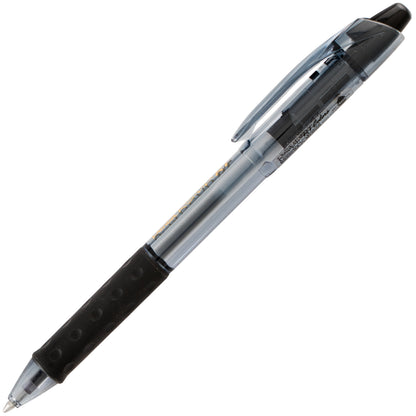 RSVP RT COLORS Retractable Ballpoint Pen, (1.0mm) Medium Line, Black Barrel, Black Ink (BK93CRA-A)