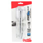 EnerGel Alloy Retractable Premium Liquid Gel Pen, (0.7mm) Silver Barrel, Black Ink 1-Pk (BL407BP)