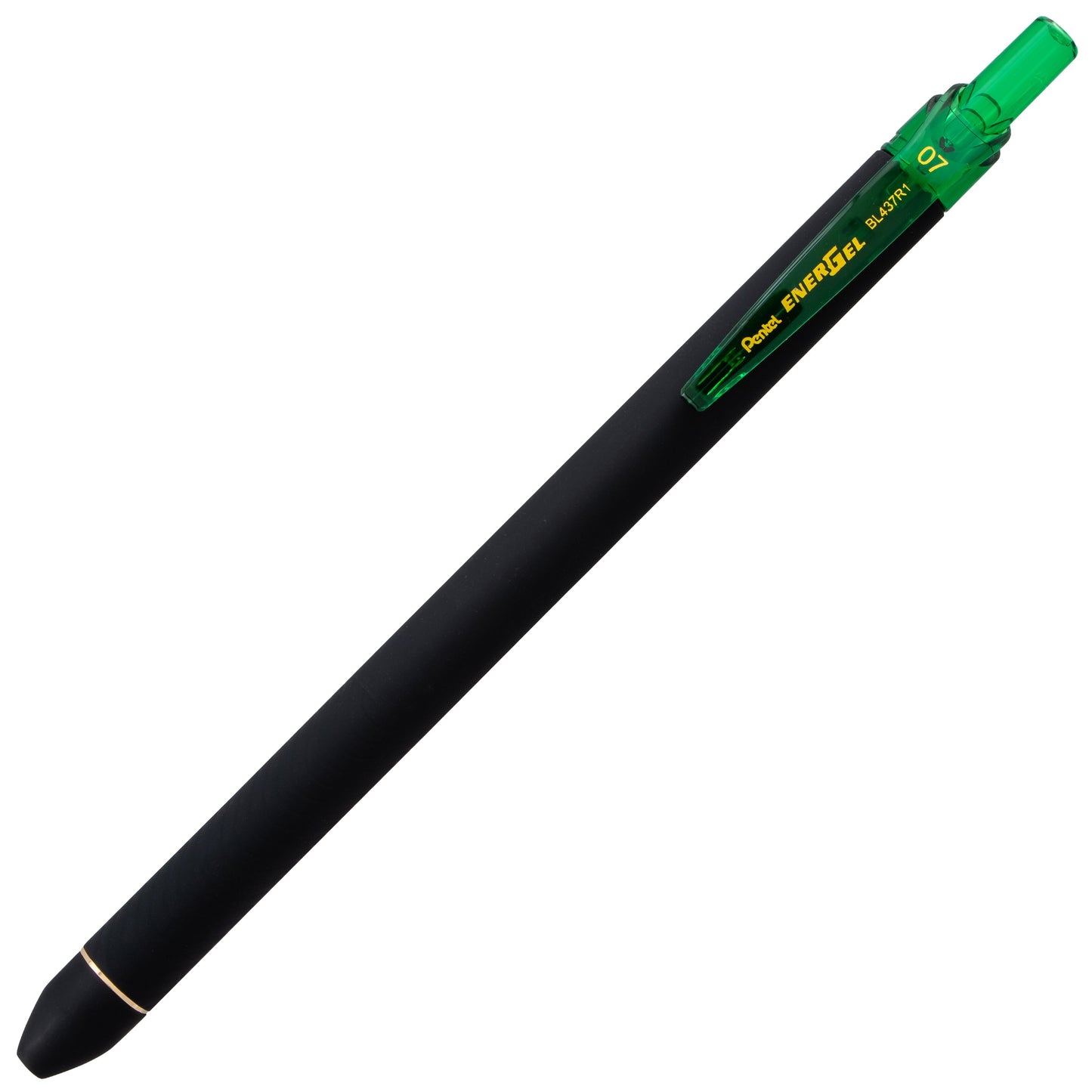 EnerGel Kuro Liquid Gel Pen, (0.7mm) Medium line, Lime Green Ink (BL437R1-K)