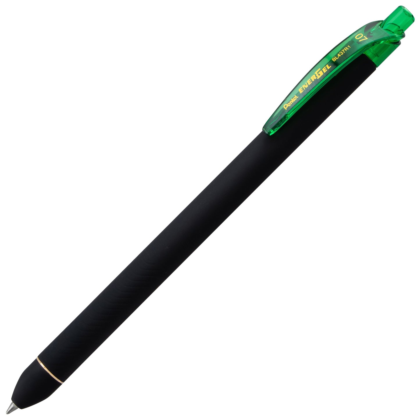 EnerGel Kuro Liquid Gel Pen, (0.7mm) Medium line, Lime Green Ink (BL437R1-K)