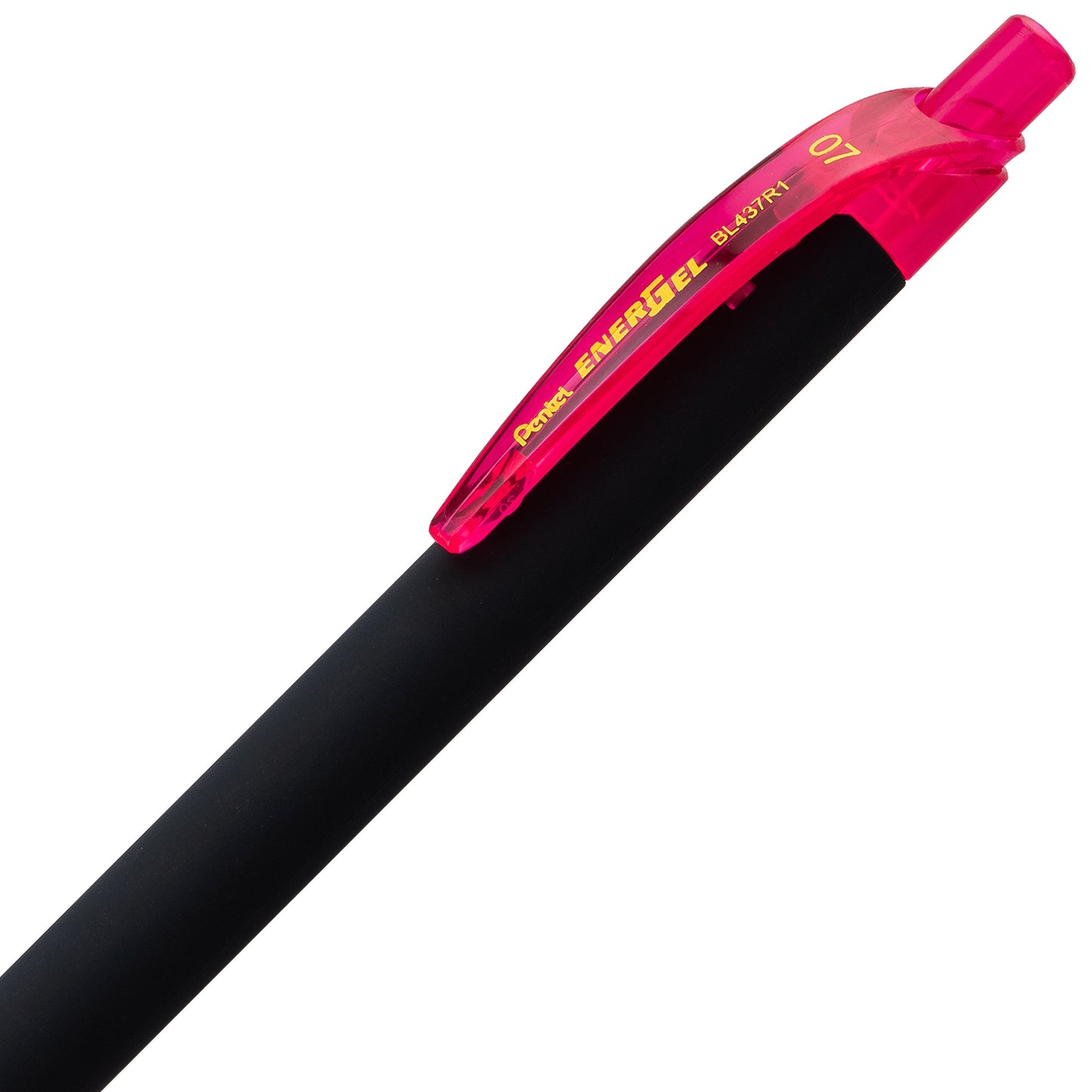 EnerGel Kuro Liquid Gel Pen, (0.7mm) Medium line, Pink Ink (BL437R1-P)