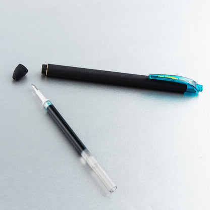 EnerGel Kuro Liquid Gel Pen, (0.7mm) Medium line, Turquoise Ink (BL437R1-S3)