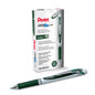 EnerGel RTX Retractable Liquid Gel Pen, (0.7mm) Medium line, Forest Green Ink (BL77-D3)