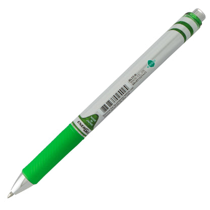 EnerGel RTX Retractable Liquid Gel Pen, (0.7mm) Metal Tip, Medium Line, Lime Green Ink (BL77-K)