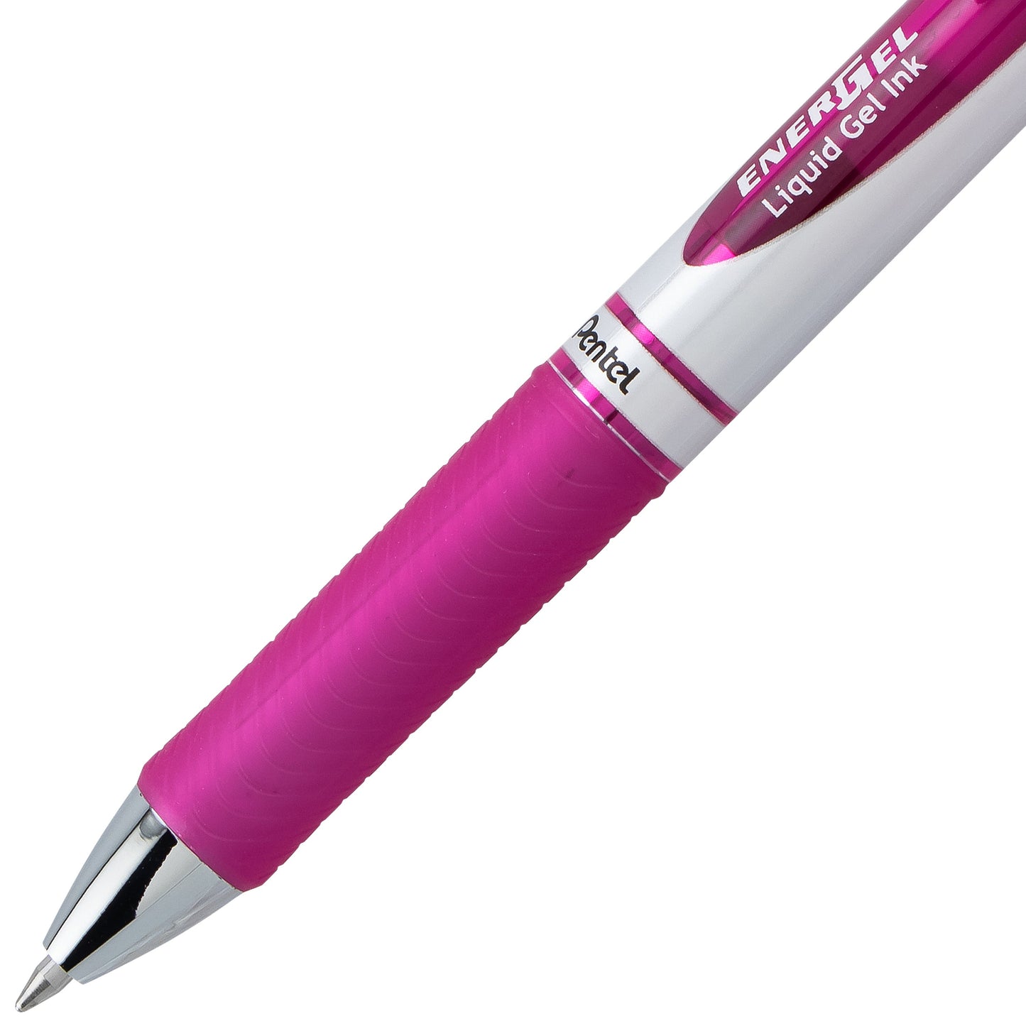 EnerGel RTX Retractable Liquid Gel Pen, (0.7mm) Medium line, Magenta Ink (BL77-V4)