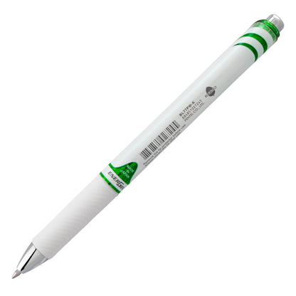 EnerGel Pearl Retractable Liquid Gel Pen, (0.7mm) Metal Tip, Medium Line, Lime Green Accent, Lime Green Ink (BL77PW-K)