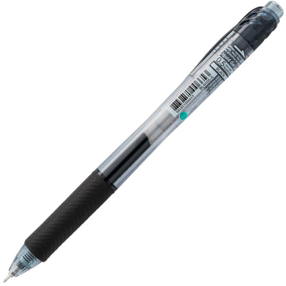 EnerGel-X Retractable Liquid Gel Pen, (0.5mm) Needle Tip, Fine Line, Black Ink (BLN105-A)
