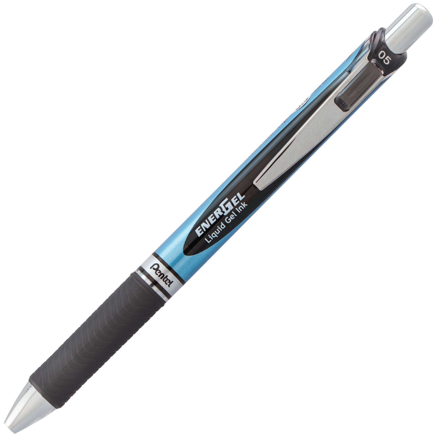EnerGel RTX Retractable Liquid Gel Pen, (0.5mm) Needle Tip, Fine Line, Black Ink (BLN75-A)