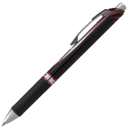 EnerGel PRO Permanent Gel Pen, (0.7mm) Medium Line, Red Ink (BLP77-B)