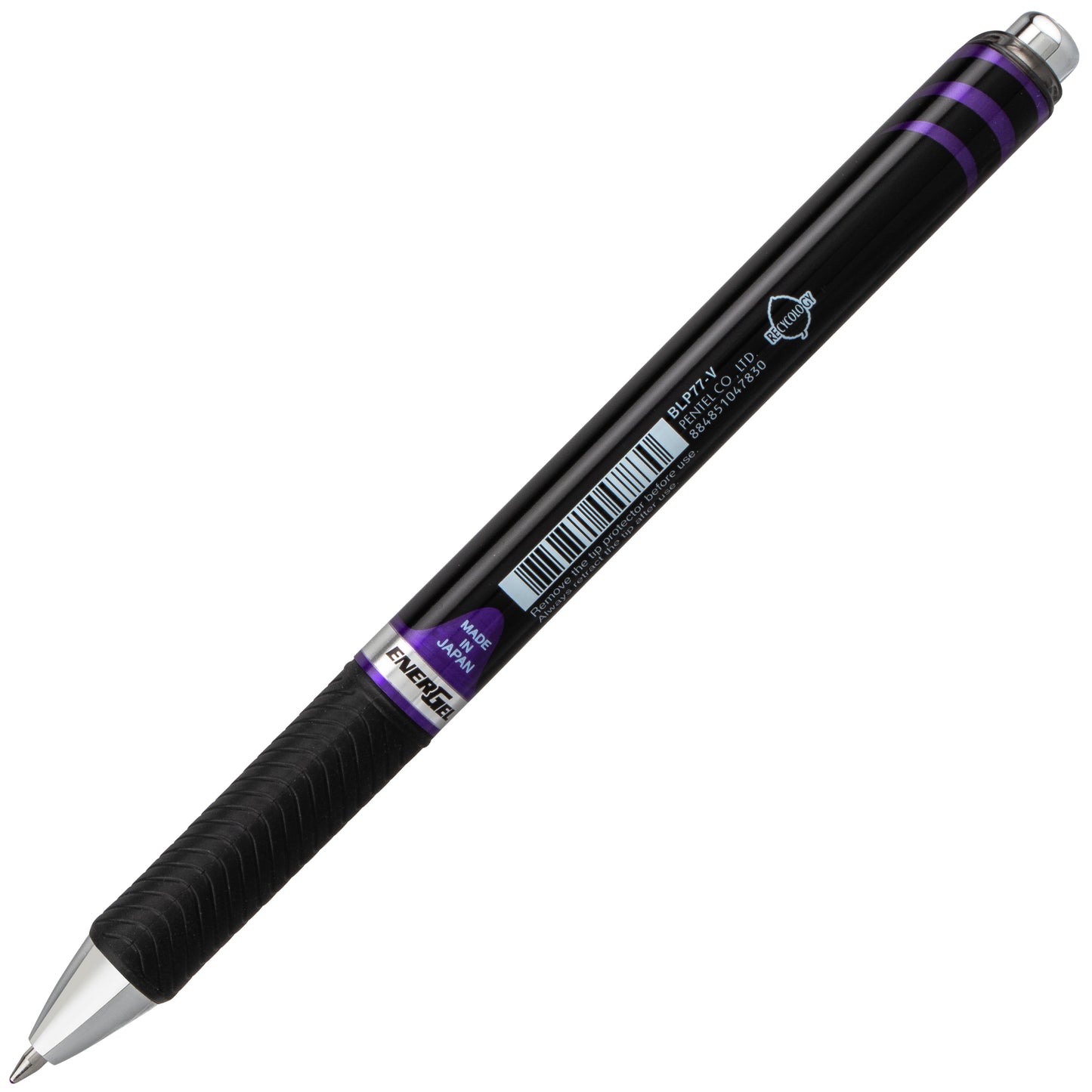 EnerGel PRO Permanent Gel Pen, (0.7mm) Medium Line, Violet Ink (BLP77-V)